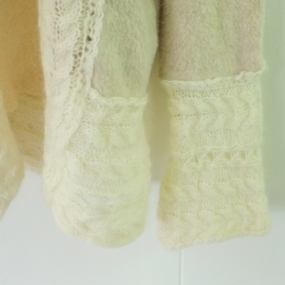 Anthro Knitted & Knotted Regan Mix-Stitch Cardigan - Picture 5 of 8